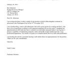Chef Cover Letter Template