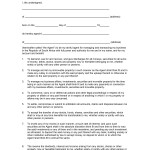 General Power of Attorney Letter Template
